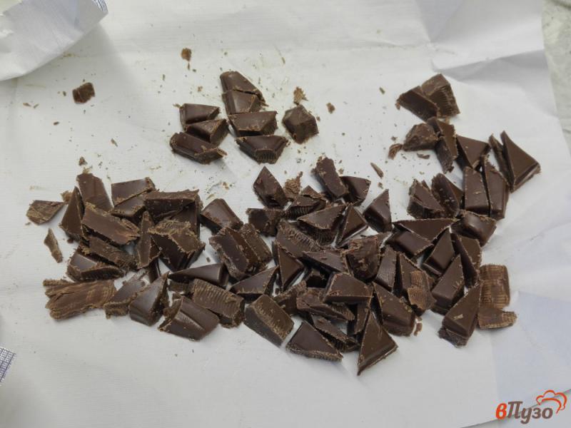 Фото приготовление рецепта: Ржаное печенье с шоколадом шаг №8