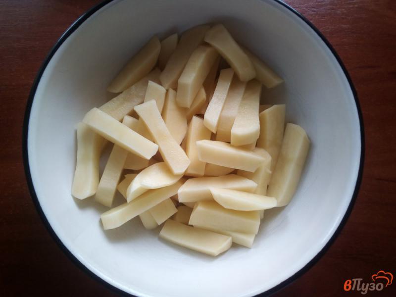 Фото приготовление рецепта: Картофель запечённый в духовке шаг №1