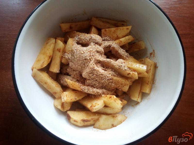 Фото приготовление рецепта: Картофель запечённый в духовке шаг №3