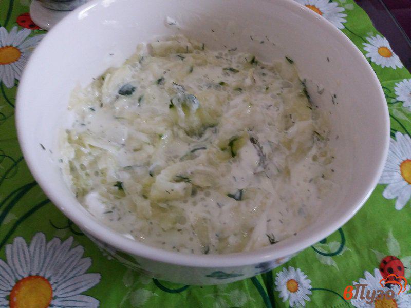 Фото приготовление рецепта: Польский салат «Мизерия» шаг №6