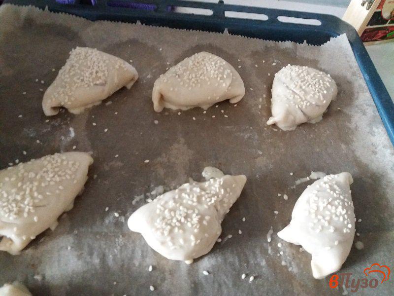 Фото приготовление рецепта: Самса (узбекские пирожки) шаг №9