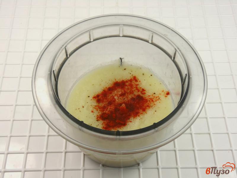 Фото приготовление рецепта: Паста с курицей в соусе из цветной капусты шаг №3