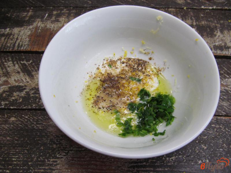 Фото приготовление рецепта: Турецкий огуречный салат шаг №4