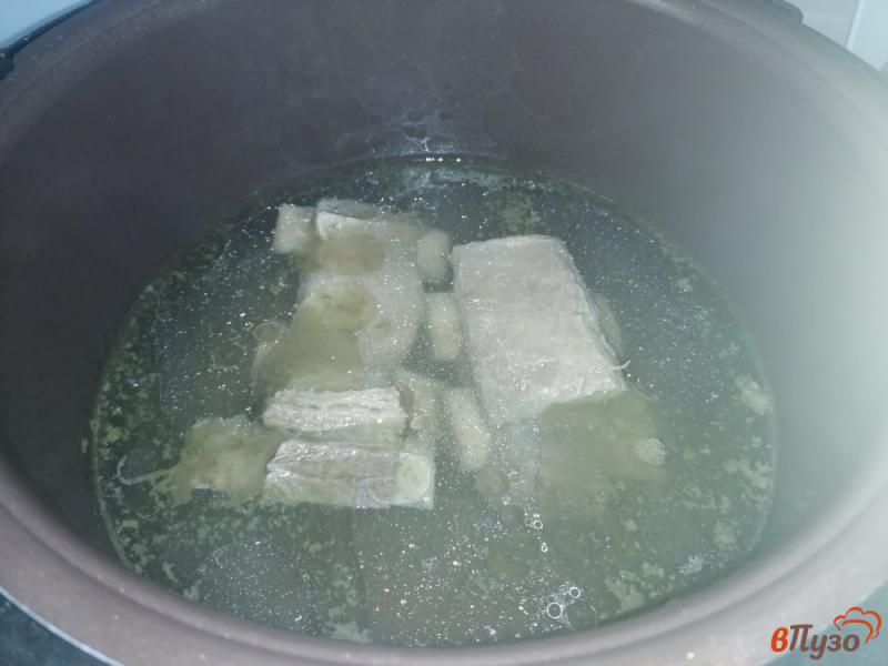 Фото приготовление рецепта: Суп из капусты с чечевицей шаг №4