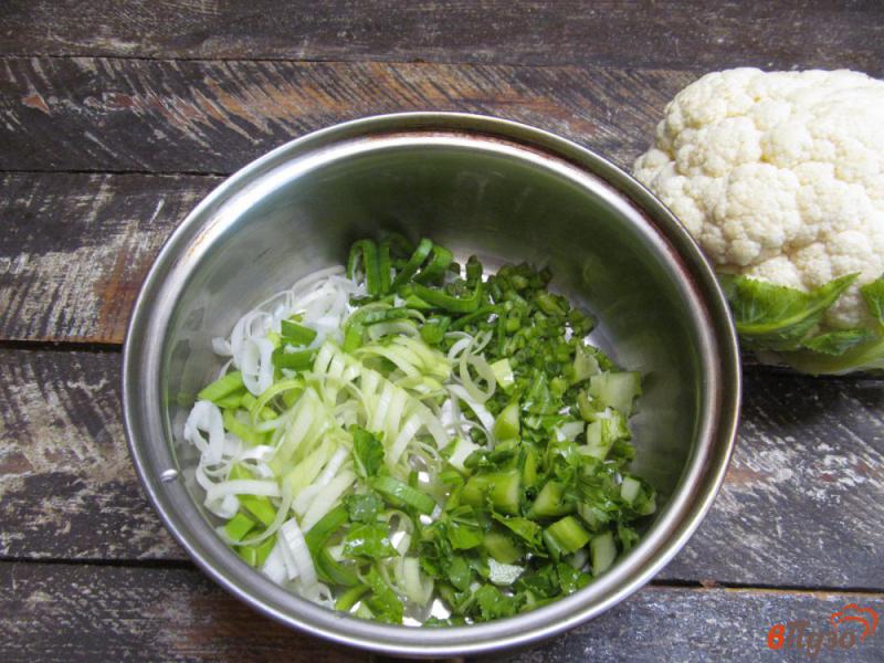 Фото приготовление рецепта: Суп из цветной капусты с пастой орзо шаг №1