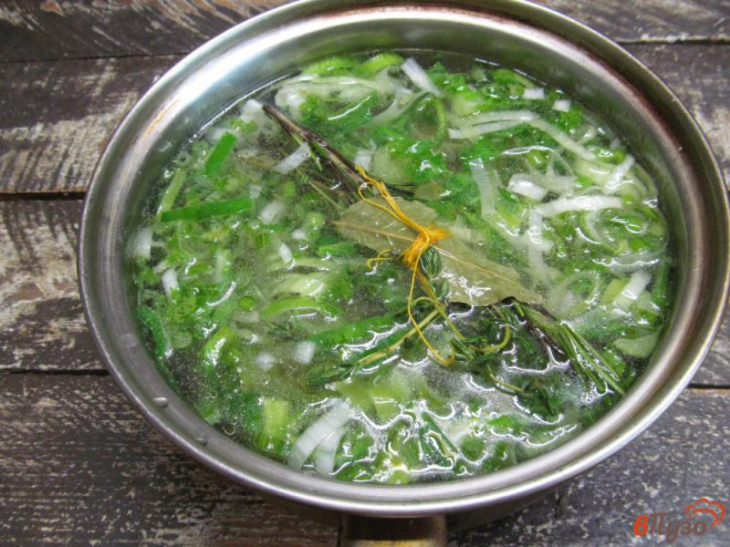 Фото приготовление рецепта: Суп из цветной капусты с пастой орзо шаг №3