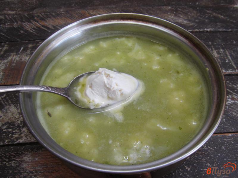 Фото приготовление рецепта: Суп из цветной капусты с пастой орзо шаг №8