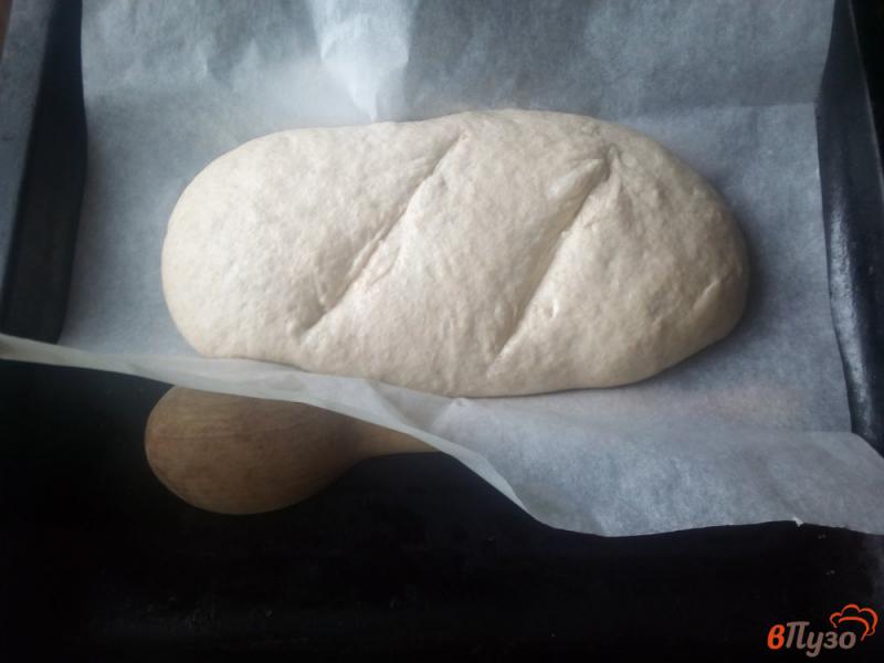 Фото приготовление рецепта: Хлеб бездрожжевой на закваске шаг №5