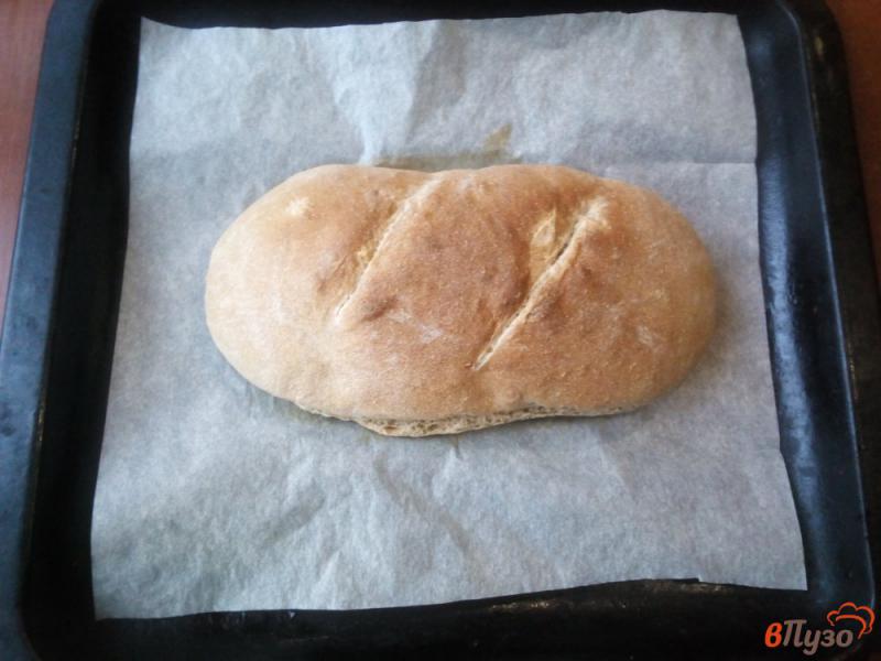 Фото приготовление рецепта: Хлеб бездрожжевой на закваске шаг №6