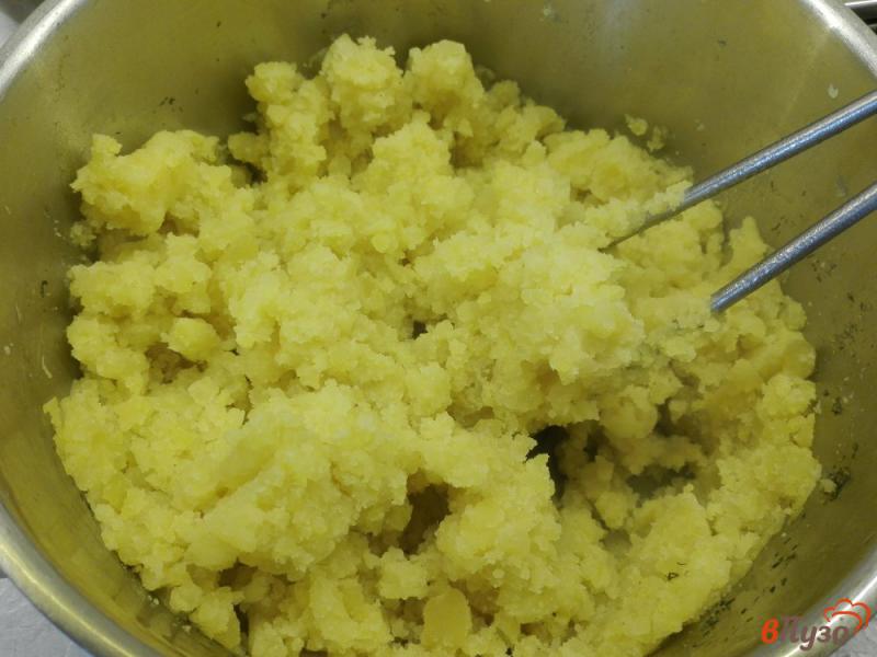 Фото приготовление рецепта: Запеченное картофельное пюре шаг №3