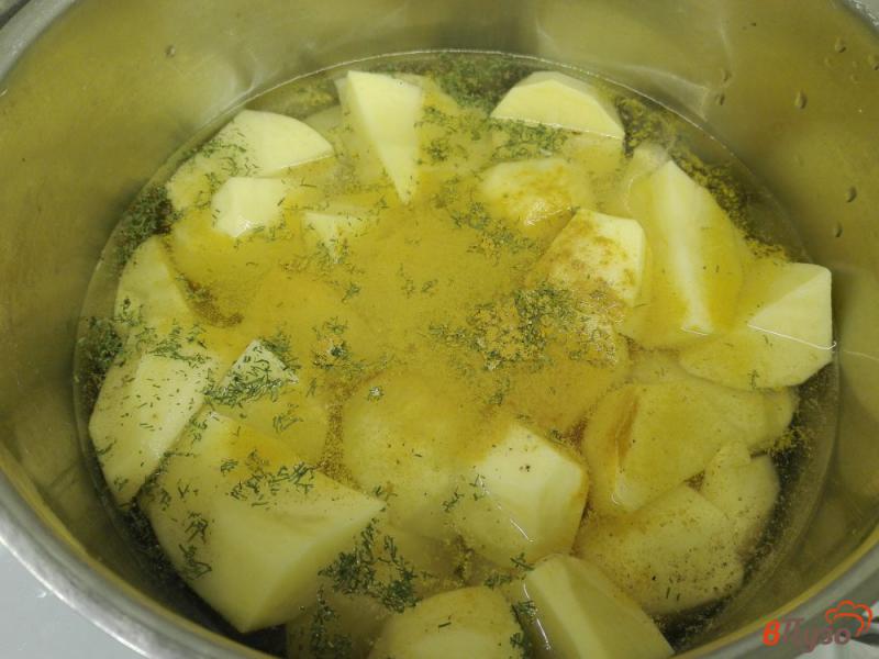 Фото приготовление рецепта: Запеченное картофельное пюре шаг №2