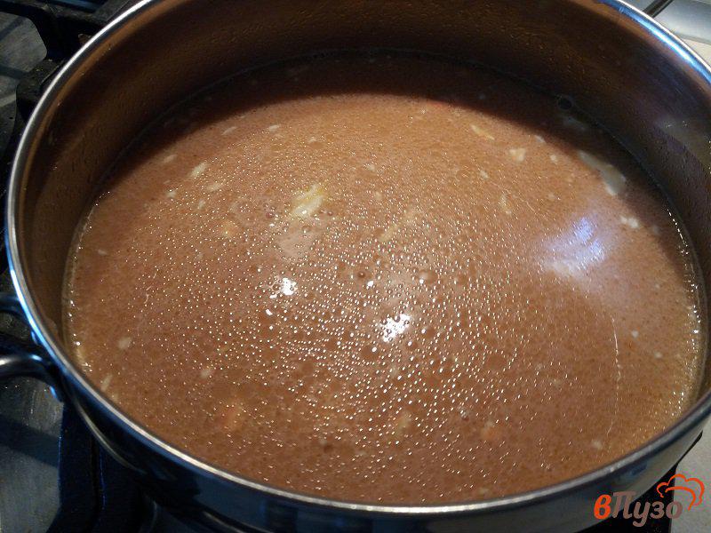 Фото приготовление рецепта: Томатный суп по-польски шаг №5