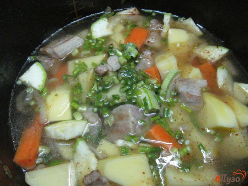 Фото приготовление рецепта: Свиная шея с овощами в мультиварке шаг №3