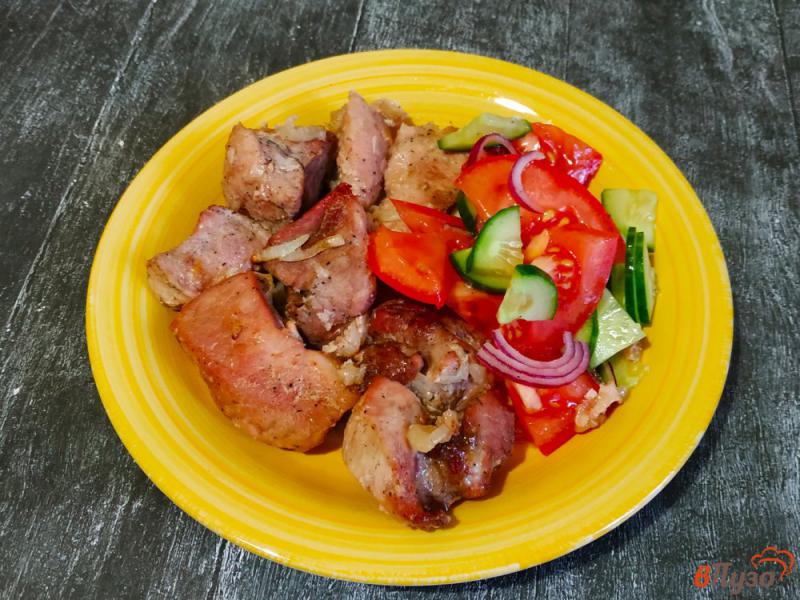 Фото приготовление рецепта: Шашлык из свинины в духовке шаг №6