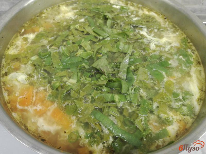 Фото приготовление рецепта: Щавелевый суп шаг №10
