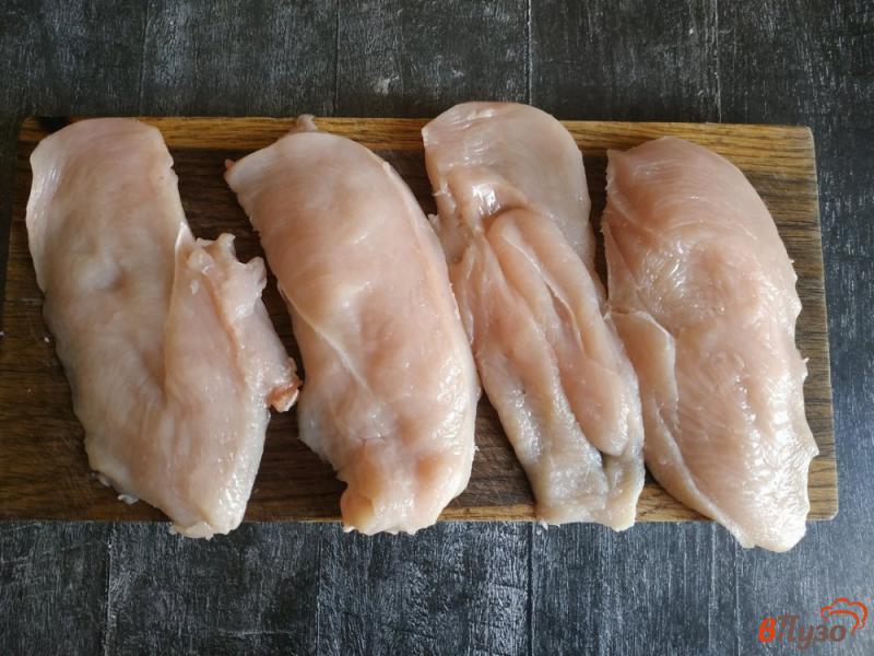 Фото приготовление рецепта: Куриная грудка карри на гриле шаг №1