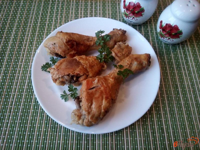 Фото приготовление рецепта: Куриные голени в мультиварке-скороварке шаг №4