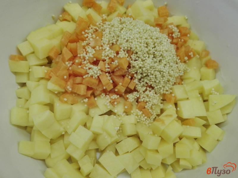 Фото приготовление рецепта: Суп на перепелином бульоне шаг №2