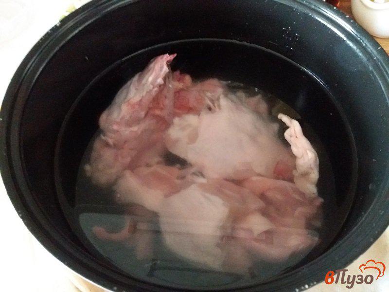Фото приготовление рецепта: Куриный суп с овощами шаг №1