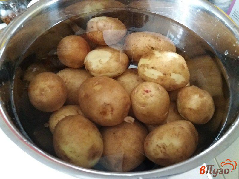 Фото приготовление рецепта: Запеченный молодой картофель в пакете шаг №1