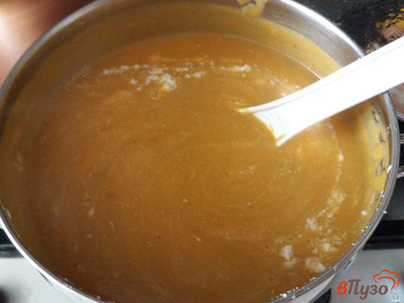 Фото приготовление рецепта: Овощной суп-пюре на бульоне шаг №9