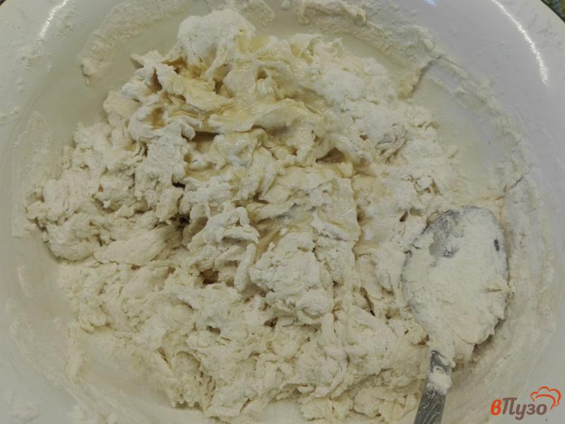 Фото приготовление рецепта: Белый хлеб на молоке шаг №3