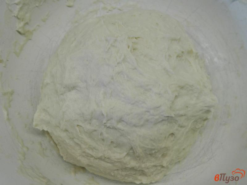 Фото приготовление рецепта: Белый хлеб на молоке шаг №5