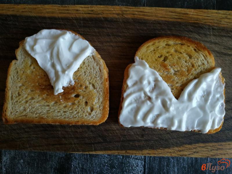 Фото приготовление рецепта: Детские бутерброды шаг №3