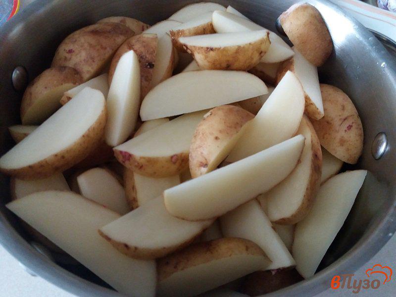 Фото приготовление рецепта: Запеченный молодой картофель по-деревенски шаг №1