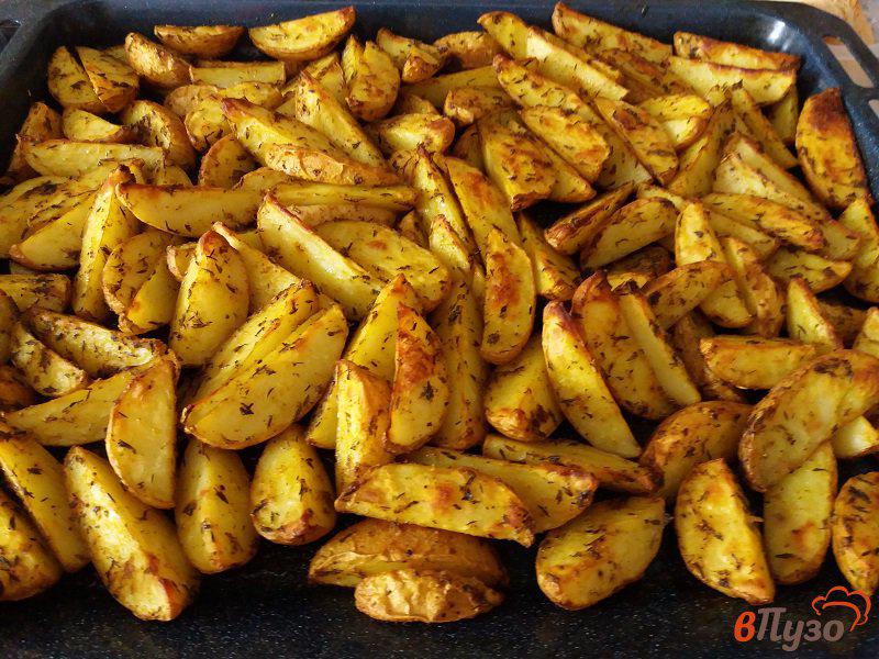 Фото приготовление рецепта: Запеченный молодой картофель по-деревенски шаг №6