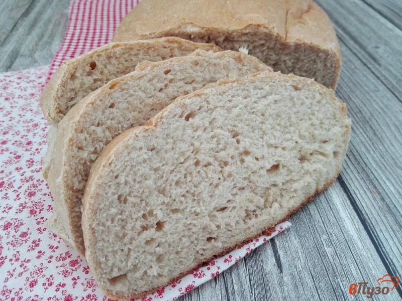 Фото приготовление рецепта: Серый хлеб на кефире и дрожжах шаг №9