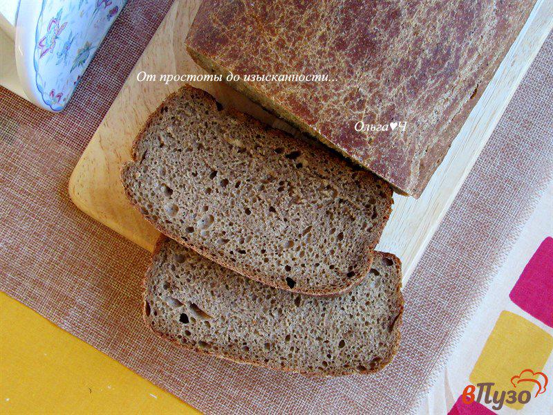 Фото приготовление рецепта: Цельнозерновой солодовый ржано-пшеничный хлеб шаг №9