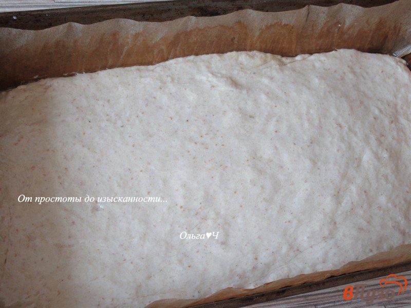 Фото приготовление рецепта: Цельнозерновой кукурузный хлеб с карри шаг №6