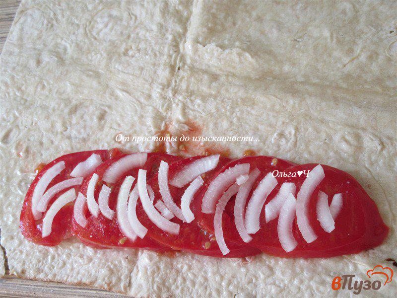 Фото приготовление рецепта: Лаваш по-турецки «Рыба с хлебом» шаг №2