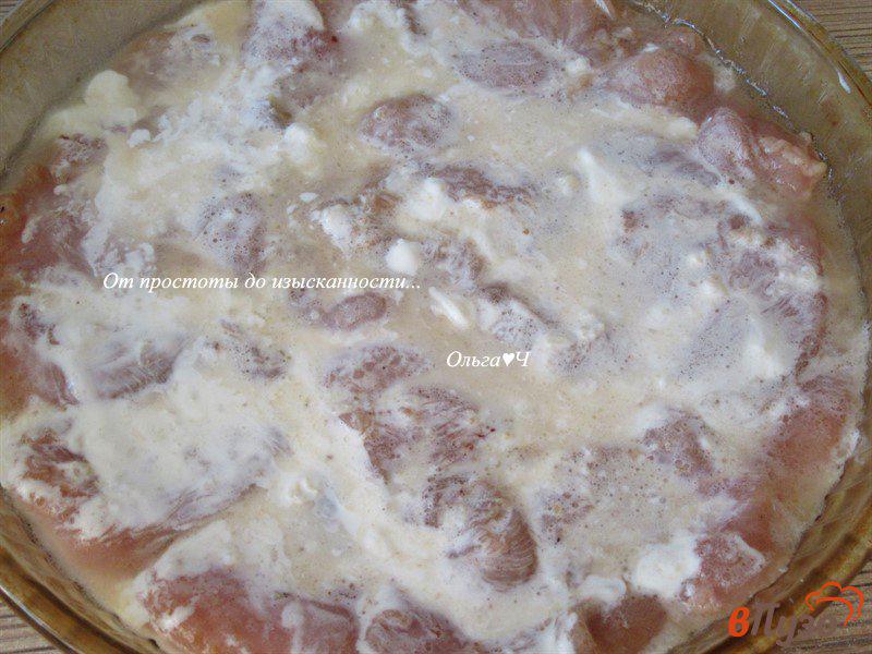 Фото приготовление рецепта: Куриное филе в волшебном соусе шаг №3