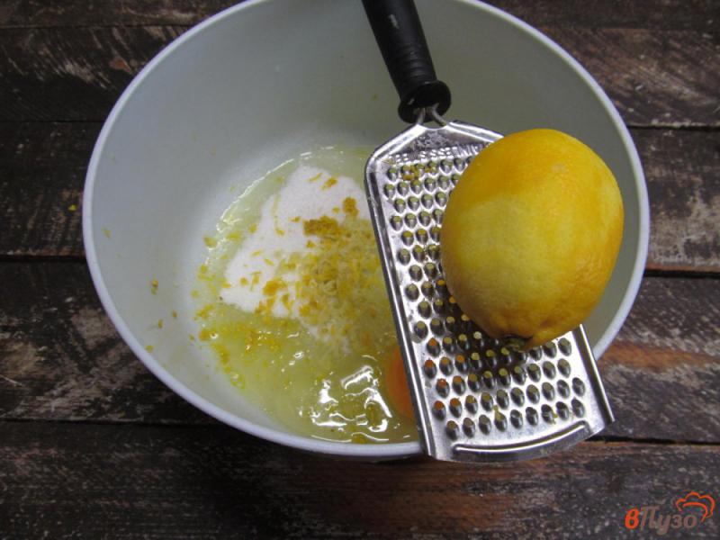 Фото приготовление рецепта: Сладкий лимонный хлеб с имбирем шаг №2