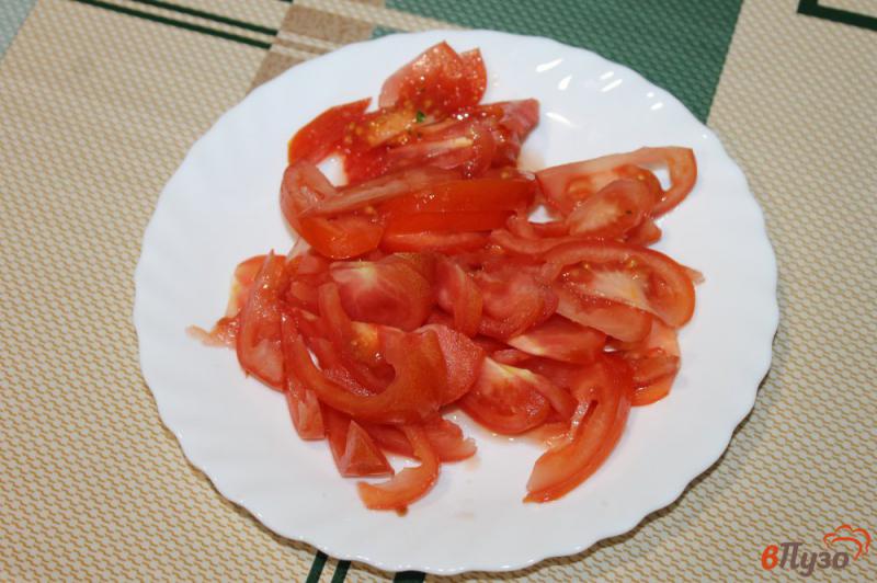 Фото приготовление рецепта: Лаваш с моцареллой и томатами шаг №1