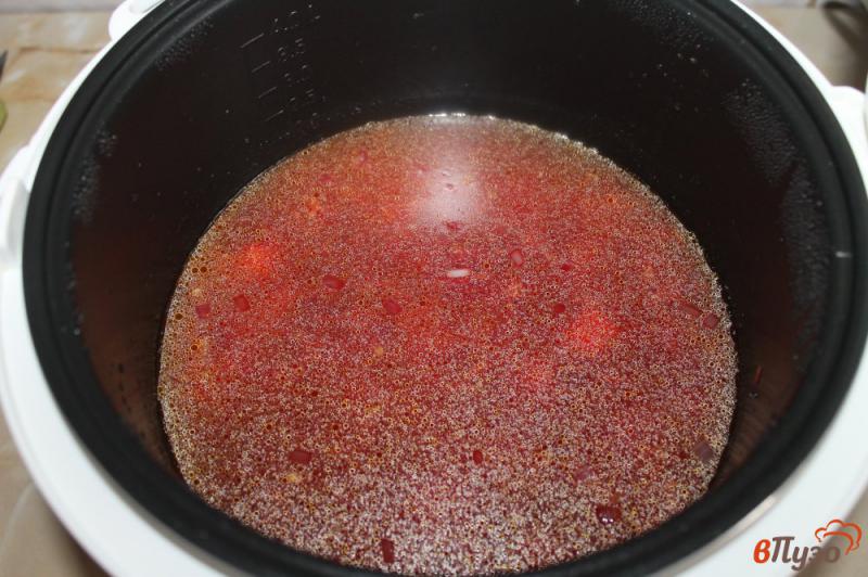 Фото приготовление рецепта: Овощной борщ с цветной капустой в мультиварке шаг №5