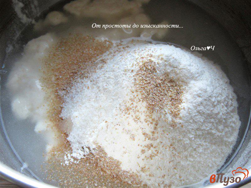 Фото приготовление рецепта: Цельнозерновой гречнево-нутовый хлеб шаг №1