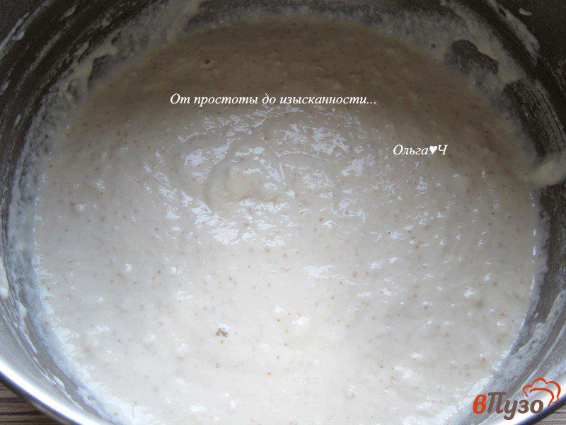 Фото приготовление рецепта: Цельнозерновой гречнево-нутовый хлеб шаг №2