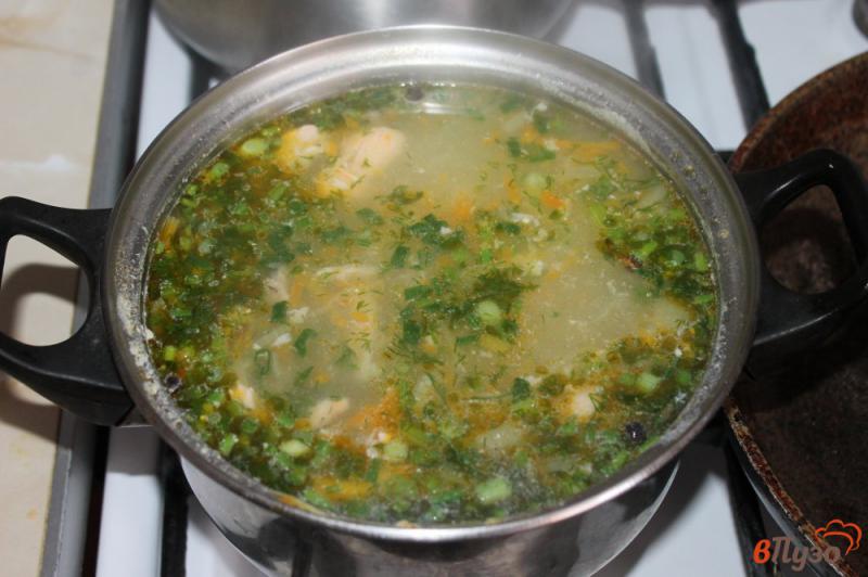 Фото приготовление рецепта: Суп из лососевых хребтов шаг №5