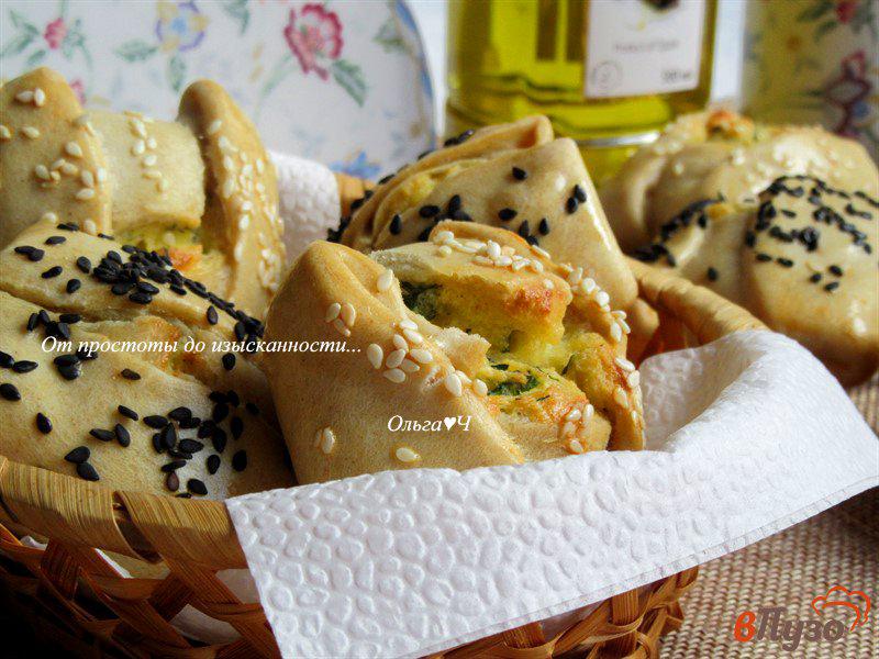 Фото приготовление рецепта: Критские пирожки с творогом шаг №9