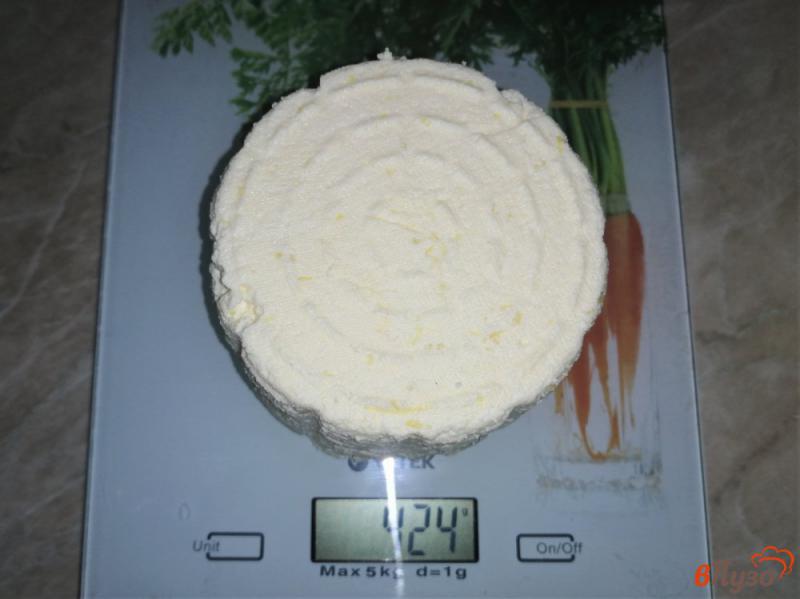 Фото приготовление рецепта: Десертный домашний сыр шаг №14