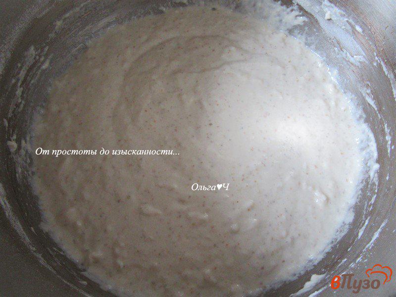 Фото приготовление рецепта: Цельнозерновой нутово-горохово-кукурузный хлеб шаг №1