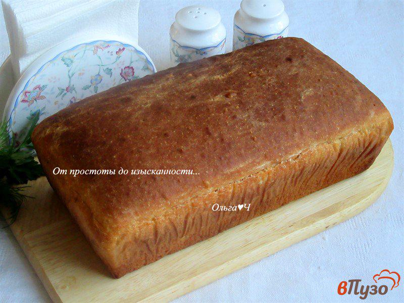 Фото приготовление рецепта: Цельнозерновой нутово-горохово-кукурузный хлеб шаг №6