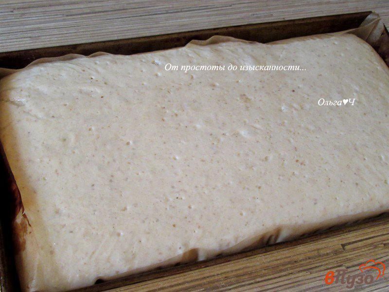 Фото приготовление рецепта: Цельнозерновой нутово-горохово-кукурузный хлеб шаг №5