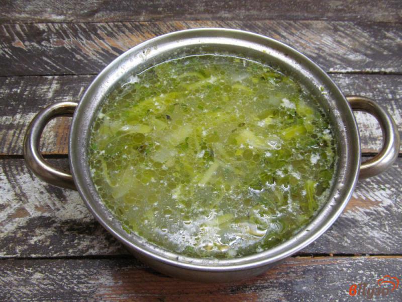 Фото приготовление рецепта: Суп из цветной капусты с кабачком шаг №8