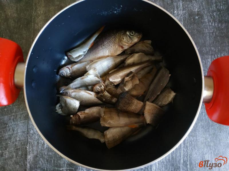 Фото приготовление рецепта: Суп из мелкой речной рыбы шаг №1