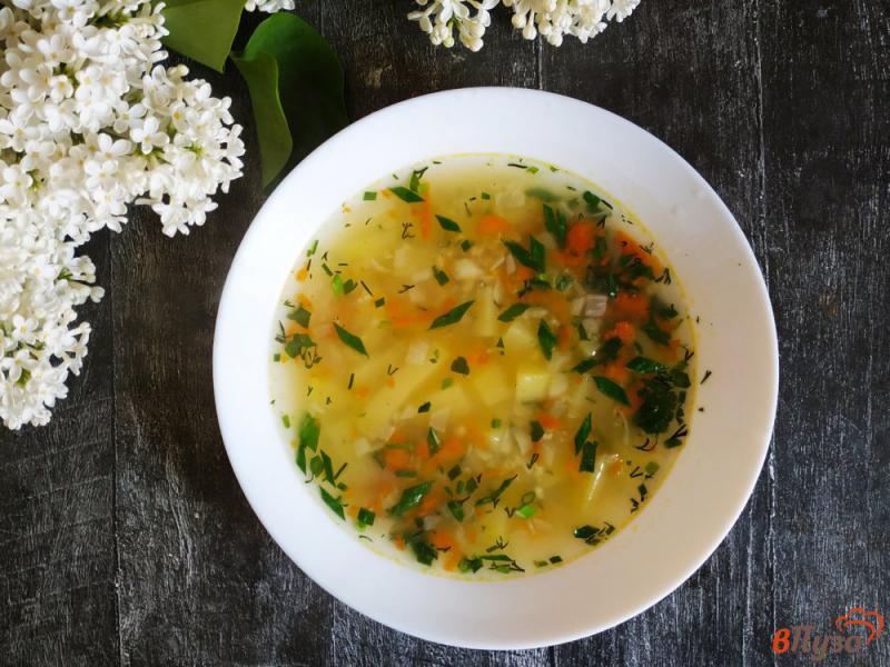 Фото приготовление рецепта: Суп из мелкой речной рыбы шаг №8