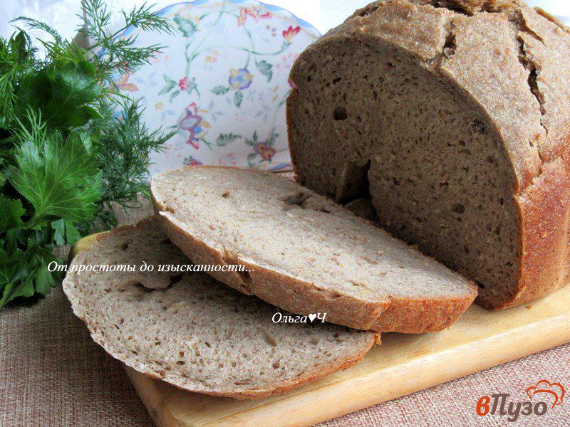 Фото приготовление рецепта: Овсяный молочный хлеб с льняной мукой шаг №6